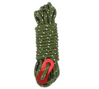 Corde de survie réfléchissante en paracorde - Câble multi-usages haute résistance de diamètre de 4 mm, équipement d'urgence multifonctionnel, structure en nylon durable | Équipement d'ester
