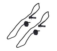 Corde de Tablet Arrière Compatible Avec Holden Pour Trax 2013-2019 Coffre Arrière Étagère Sangle Plateau Rivet Clip Support Garniture Porte Latérale Cord Pivotante
