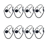 Corde de Tablet Arrière Compatible Avec VW Pour GTI Pour R20 Sangles Tablette Arrière Cordon Maintien Boule Lanière Véhicule Emballage Rangement Coffre Élingue Couvercle(8pc)