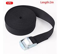 Corde De Tension De Voiture Pour Bagages,Sangle De Cargaison De Toit T1,Sangles D'arrimage,Ceinture À Cliquet Avec Structure,Rangement,Rangement,Ceinture À Cliquet,Partenaires,2m - Type Black #B
