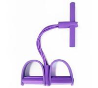 Corde de tension multifonctionnelle, 6 tubes de yoga, bande de résistance à la traction, corde de tension en latex naturel, équipement de fitness, pour exercices abdominaux, équipement auxiliaire