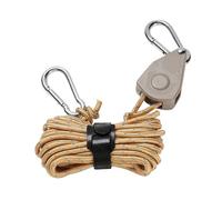 Corde de tente réfléchie, Cordes de haubanage multicolores (lot de 4) for bâche de tente de randonnée(Brown)