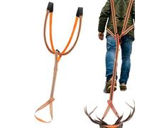 Corde de Traction de Cerf - Réfléchissante Sangle de Remorquage | Corde de Traction de Gibier Réfléchissante pour Chasseurs Pour Gibier, Wapiti, Plein Air, Aventure, Pêche, Camping & Mobilité