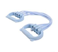 Corde de traction de résistance à huit figures pour l'ouverture du dos pour renforcer les bras et améliorer l'amplitude de mouvement des épaules (2 pièces, bleu)