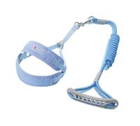 Corde de Traction for Harnais for Animaux de Compagnie, antidéflagrante, Universelle for Chats et Chiens, Couleur Macaron, Respirante, Confortable et à la Mode(Blue,2M_L)