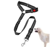 Corde de Traction pour Animaux de Compagnie, Ceinture de sécurité de Voiture pour Chien Appui-tête - La marche pour animaux de compagnie mène la corde de traction | Laisse de dressage en tissu polyest