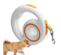 Corde de Traction pour Chien Rétractable - Longe d'Entraînement Extensible à Défilement Libre - Corde Anti-Choc Ergonomique pour Promenade Quotidienne et Course de Compagnie