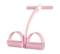 Corde de Traction pour Fitness à Domicile : Appareil Multifonction d'aide à l'assise avec pédale, Affichage numérique, réponse vocale, 6 brins pour Un entraînement Abdominal | Bande de bœuf