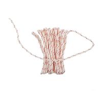 Corde de traction pour tronçonneuse, débroussailleuse, tondeuse poussée et autres petites unités motrices, 4 mm de diamètre, 5 mètres de long, matériau polyamide avec joint d'étanchéité