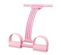 Corde de traction Sit-Up - Corde d'entraînement pliable de 51 cm avec pédale et poignée | Bande élastique Fitness Appareil d'entraînement abdominal pour hommes, femmes, , ventre, taille, bras