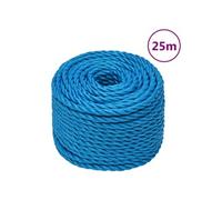 Corde de travail Bleu 12 mm 25 m Polypropylène