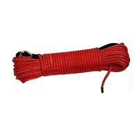 Corde de treuil 6mm * 30 m avec 4500 lbs aluminium hawseead, corde synthétique, à plasma, ligne VTT Léger