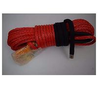 Corde de treuil rouge 12mm * 30m, câble synthétique, corde d'uhmwpe, hors route, à plasma Léger