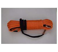 Corde de treuil synthétique 3/8 "* 100FT Orange, câble remplacement, 3/8" hors route