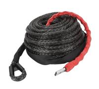 Corde De Treuil Synthétique 9,5 Mm X 29 M, Résistance À La Traction De 16534 LB, avec Manchon De Protection, for Véhicule Tout-Terrain 4x4, VTT (U*T*V), SUV