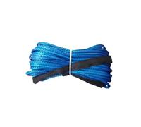 Corde de treuil synthétique Robuste de 6 mm x 30 m for Voiture, for treuil électrique, Tout-Terrain, VTT, UTV Léger et Plus résistant à l'abrasion(Blue)