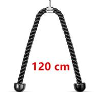 Corde de triceps pour exercices de traction, corde de câble pour triceps, entraînement musculaire, exercices pour le dos, renforcement musculaire, musculation, équipement de salle de sport. 120cm