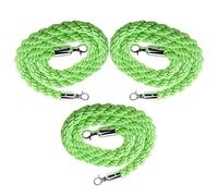 corde de velours, 3pcs corde de barrière contrôle de foule, corde de chanvre tressée violette de 2,8 cm d'épaisseur, ligne de séparation de file d'attente pour tapis rouge/salle de cinéma/mariage
