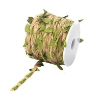 Corde de vigne artificielle verte réaliste de 20 m pour décoration de mariage, loisirs créatifs et améliorations esthétiques naturelles