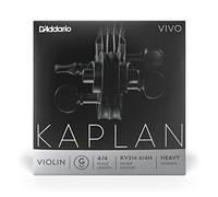 Corde de violon D'Addario Kaplan Vivo - Corde G seule - KV314 4/4H - Cordes de violon - Échelle 4/4, Tension forte