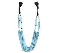 Corde de yoga aérienne extensible pour entraînement au support - La jambe se divise et se plie vers le bas vers le bas vers la bande de résistance
