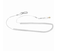 Corde d'entraînement au vol pour Perroquet, Laisse rétractable Anti-Morsure d'oiseau de 6 m, Harnais d'entraînement à Cordes élastiques pour perroquets, calopsittes, Psittacula (Coeur Volant 6,5 mm +