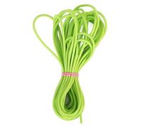 Corde d'entraînement de tennis de 5 m, corde de tennis élastique de qualité professionnelle, corde de tennis en latex durable pour la pratique en solo, remplacement de corde de (Vert 2,5 mm / 0,1