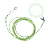 Corde d'entraînement des oiseaux - Corde de vol ultra-légère extérieur perroquet | Cheville amovible avec boucle | Jouet d'exercice anti-bite | Convient pour les pochettes Starlings Starlings Garden T
