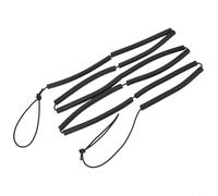 Corde d'entraînement portable avec caoutchouc élastique et composants en mousse adaptée pour l'entraînement athlétique et l'amélioration des compétences sur barres transversales