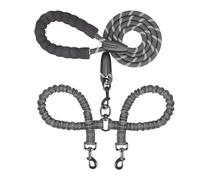 Corde d'entraînement pour Les Petits Chiens - 2 In1 CEULLE DE Traction Puppy - Alivable de Plomb Absorbant Lungee pour Grand Camping de randonnée pour Animaux de Compagnie Moyens explorant la ma