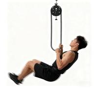 Corde d'entraînement sans fin avec fonction machine de résistance, design portable 7,6 kg, résistance maximale de 29,9 kg pour salle de sport et fitness à domicile