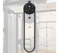 Corde d'entraînement sans fin - Machine à câble portable pour salle de sport à domicile | Corde montée sur rack pour entraînement Resi et intervalles | Cact Fitness Equint