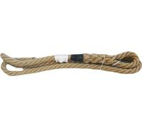 Corde d'escalade 2 m KV Cutter en 100% jute diamètre 25 mm beige