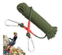 Corde d'escalade - Corde de survie en nylon de 500 cm, équipement d'alpinisme léger pour la sécurité en plein air | Cordes d'évacuation haute résistance pour l'escalade, le sauvetage, le travail en