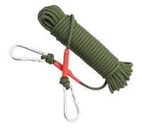 Corde d'escalade en nylon, corde de sécurité robuste de 5 m, équipement d'extérieur avec capacité de traction pour l'escalade, l'alpinisme, les scénarios de survie et les opérations de sauvetage