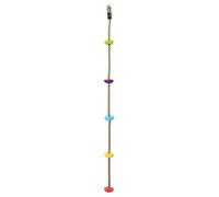 Corde d'escalade multicolore - vidaXL - Polyester - 10,5 x 10,5 x 201 cm - 0,96 kg - Durable - Utilisation en extérieur