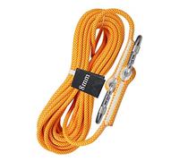 Corde d'escalade multifonction en polyester durable de 8 mm x 100 m - Force de traction de 1600 kg idéale pour le camping, la randonnée, les aventures de descente et l'équipement de reliure