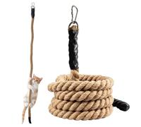 Corde D'escalade Pour Chat-cordon De Ficelle D'enrichissement Interactif Ro | Corde D'escalade Suspendue Pour Chat, Pour De , Exercice Contre L'ennui, Enrichissement Des Animaux De Compagnie, F