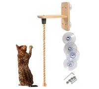Corde D'Escalade Pour Chat Jouet Interactif Résistant Aux Morsures 2 mètres | Marches D'Escalade Murales Pour Chat Chatons Intérieur Extérieur Maison Balcon Patio Chatterie