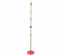 Corde d'escalade pour enfants - vidaXL - Multicolore - 30x30x200 cm - Plastique durable - Résistant aux intempéries