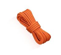 Corde d'escalade statique 10 mm de diamètre différents mètres de long couleur orange pour l'alpinisme alpinisme descente spéléologie canyoning voilier ressort traction poulie (10 m)