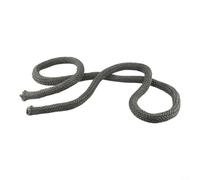 Corde d'étanchéité en fibre de verre - 25 mm de diamètre - 2 m de long - Pour porte de poêle à bois, poêle à granulés et chaudière