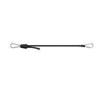 Corde d'extension réglable pour filet de tennis avec mousqueton pour installation de terrain de volleyball, corde élastique en caoutchouc et nylon, sangle d'arrimage, léger, portable, accessoire