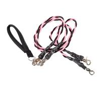 Corde Double pour Chiens Câble Élastique Robuste À Poignée Matelassée