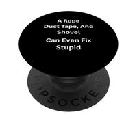 Corde Duct Tape Pelle Fixe Tout Design Humoristique PopSockets PopGrip Adhésif