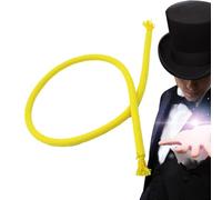 Corde dure magique - Trick de magie de corde et dure/dure pour Magic Geek - Show Tricky Tricky avec accessoires magiques, jouets amusants et multifonctionnels pour fêtes d' , Jaune, Consulte la