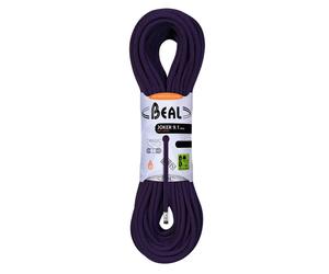 Corde dynamique simple Beal Joker 9,1mm Unicore Dry Cover 70m violet