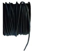 Corde élastique 6 mm noire 25 m Sandow pour bâches et filets