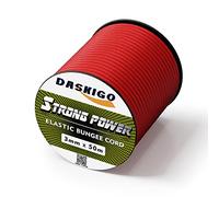 Corde élastique anti-chocs, 3 mm x 50 m, rouge