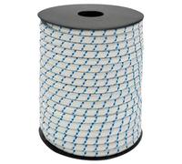 Corde élastique - Corde doublée de 6 mm en Rouleau de 100 mètres, idéale pour diverses Applications en quincaillerie et travaux manuels.